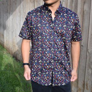 Floral Button Up